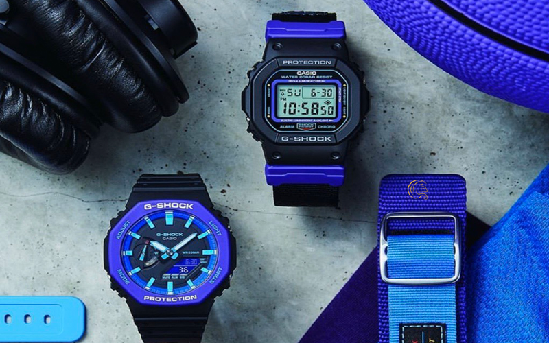 dong ho g-shock ga-2100ths va dw5600ths gia re tai ninh thuan