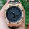 ga-2100 custom diamond rose gold